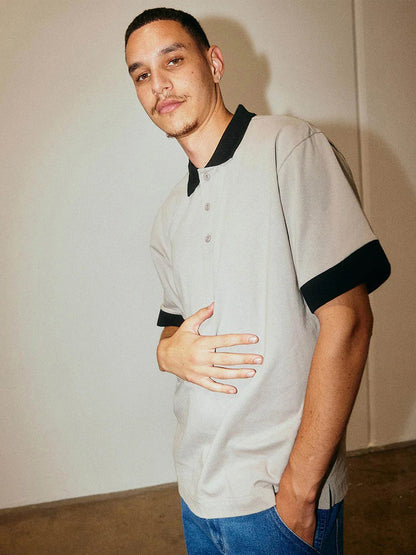  Uniform Short Sleeve Button Polo
