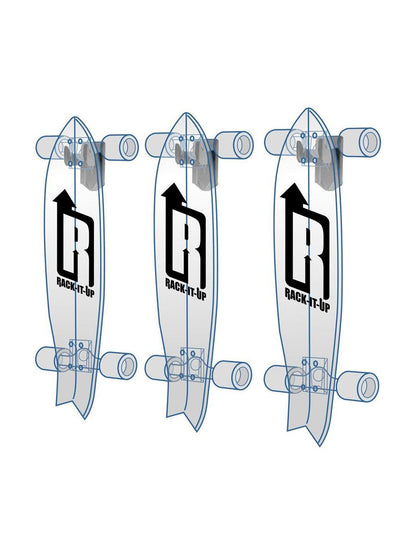  Vertical Skateboard Display Rack