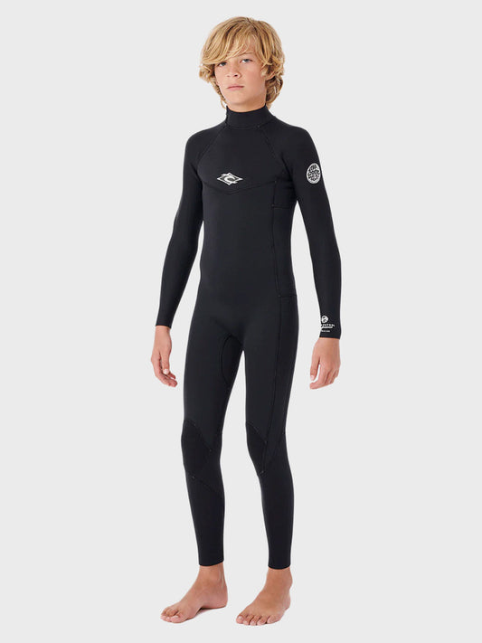 Rip Curl Junior Dawn Patrol 3/2 Back Zip Wetsuit
