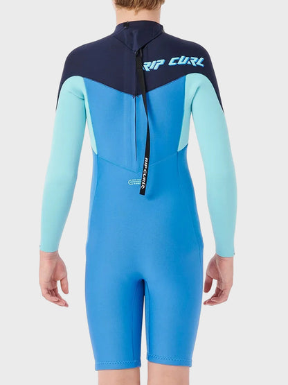 Rip Curl Boys Dawn Patrol 2mm Long Sleeve Back Zip Wetsuit