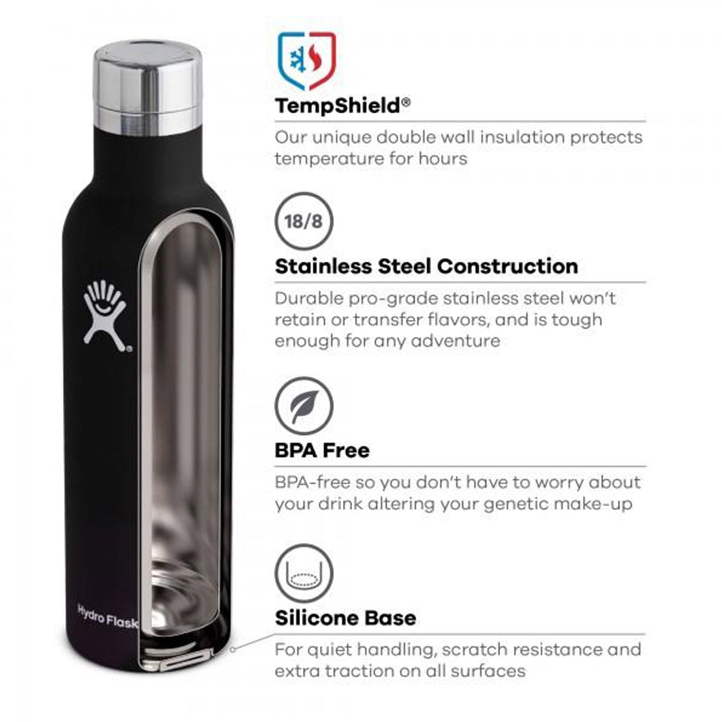 Hydro Flask Wine Bottle 25oz