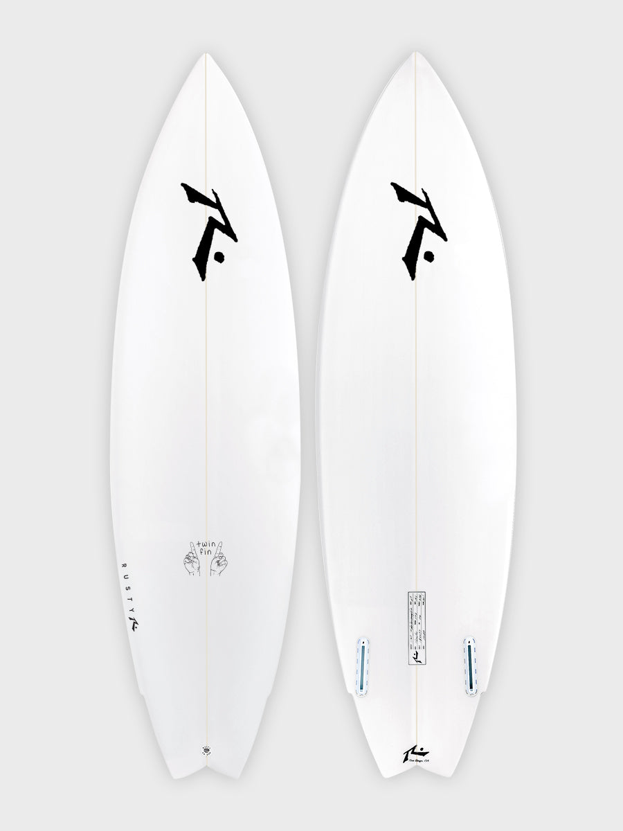 Rusty Twin Fin